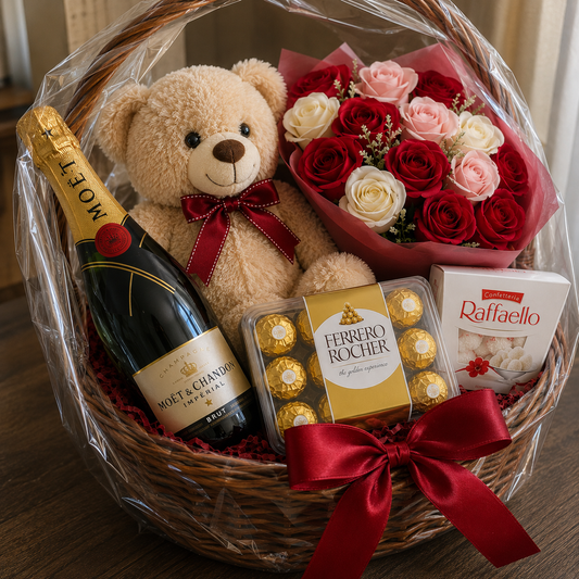 🥂 Coș VIP Moët Luxury – Ediție Exclusivă