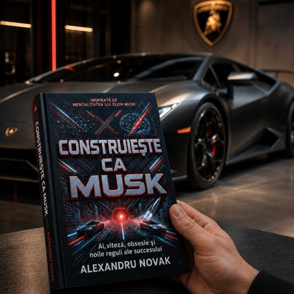 EDIȚIE LIMITATĂ - Construiește ca MUSK