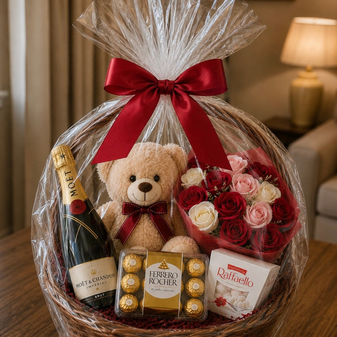🥂 Coș VIP Moët Luxury – Ediție Exclusivă