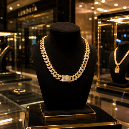 Prestige Gold - Lanț Cuban Unisex Luxury