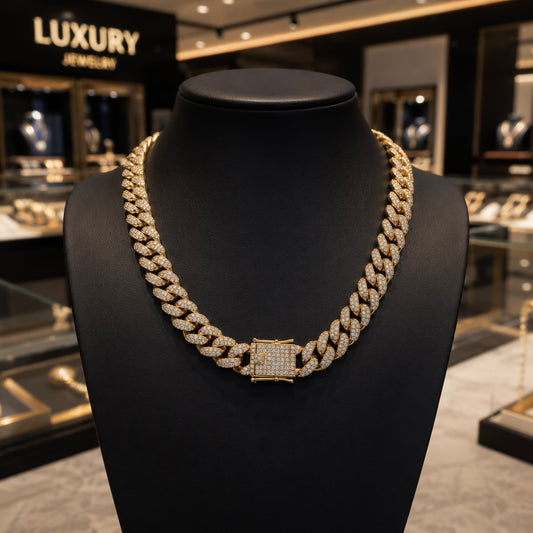 Prestige Gold - Lanț Cuban Unisex Luxury
