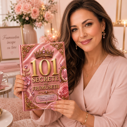 101 Secrete ale Frumuseții – Ghidul Complet pentru Eleganță, Încredere și Feminitate - pentru toata varstele