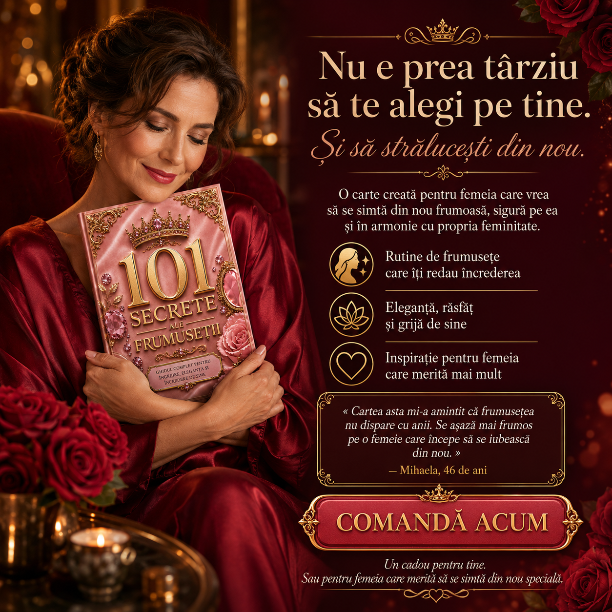 101 Secrete ale Frumuseții – Ghidul Complet pentru Eleganță, Încredere și Feminitate - pentru toata varstele