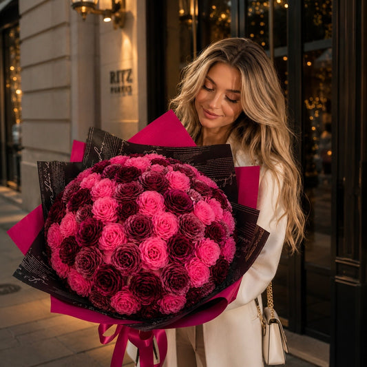 Pink Luxury – Buchet Premium XXL