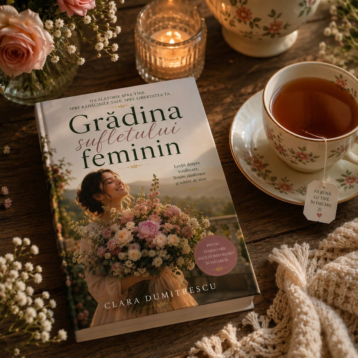Grădina Sufletului Feminin - Lecții despre vindecare, limite sănătoase și iubire de sine