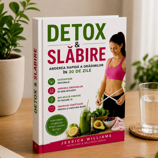 DETOX & SLĂBIRE - Arderea rapidă a grăsimilor în 30 de zile