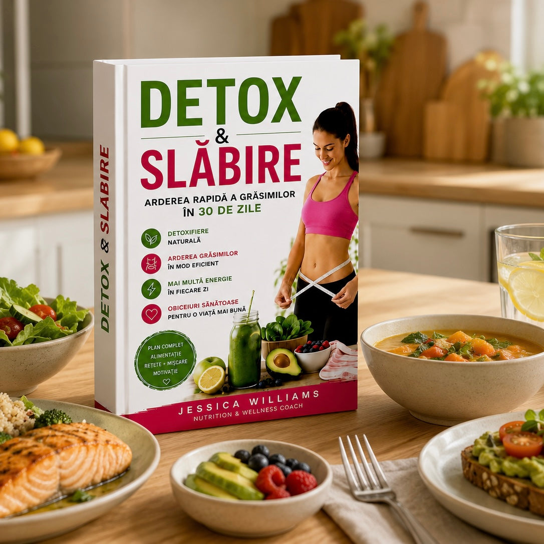 DETOX & SLĂBIRE - Arderea rapidă a grăsimilor în 30 de zile