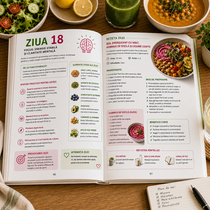 DETOX & SLĂBIRE - Arderea rapidă a grăsimilor în 30 de zile